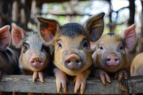 家禽家畜家猪饲养图片 摄影图